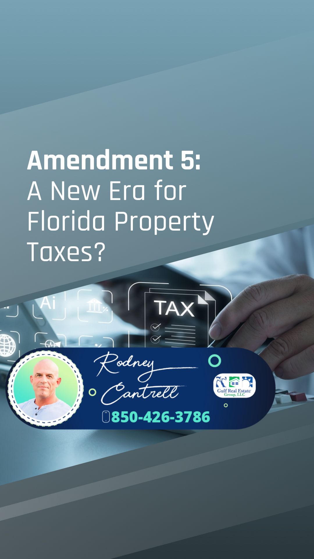 Amendment 5: A New Era for Florida Property Taxes? | Brought to you by The Cantrell Team